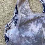 Women’s large Tank top with sheer lilac over layer work out athleisure gym Photo 1