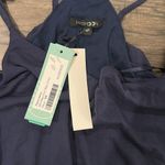 PaperMoon NWT  Petite Navy Knit Maxi Dress Sz MP Photo 4