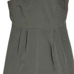 Banana Republic  Black Dress Sleeveless V-Neck Bow Back Career‎ Size 8P Photo 4