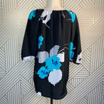 Yumi Kim Becca Off the Shoulder Floral Blouse in Black Size Medium Photo 6
