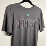 Majestic MLB Arizona Diamondbacks Gray Tee- Small Photo 1