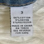 Rue 21 NWT Denim Shorts Juniors 3 Light Wash Distressed High Rise Cutoff Festival Photo 3