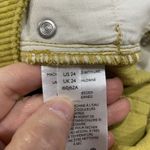 Urban Outfitters BDG Size 24 Pants Corduroy Mom High Waisted Straight Leg Golden Photo 3