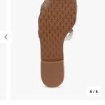 Sam Edelman Bay Metallic Silver Slide Sandals size 8M NWT Photo 4