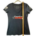 Grunt Style Valkyrie Tee Sz M Black Patriotic Warrior Graphic Top USA Warcore Photo 4