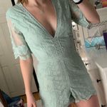 Socialite Lace Overlay Romper Photo 0