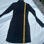 Kendall + Kylie Black Mesh Open Back Long Sleeve Dress Size Small Photo 8