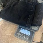 Vervet Flying Monkey High Rise Super Flare Black Womens Jeans Size 29 Raw Hem Festival Photo 7