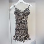 Vintage Havana FINAL PRICE  Smocked  Cheetah Dress Photo 3