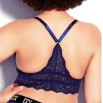 🆕‎ City Chic CCX Plus 18 Cobalt Blue Lace Racerback Bralette Bra NWT Size 2X Photo 5