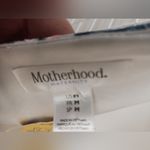 Motherhood  Maternity Floral Lace Belted Jacquard V-Neck Dress Size Medium Photo 4