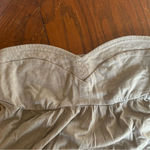 American Eagle  gray strapless top size small 60% cotton Photo 3