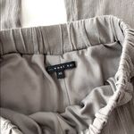 West Kei x Nordstrom Sage Green Super Wide Leg Flowy Gauze Pants XS Photo 5