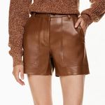 Wilfred Nocturne Vegan Leather Short Cognac Tan Size 2 Photo 15