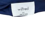 Aritzia Wilfred Only Ruched Slip Dress Mini Sleeveless Navy Blue Size XS Photo 11