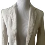 Frank & Eileen  Dublin Tailored Blazer In Cement Cream Ivory Size XS NWT Photo 2
