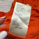 Anthropologie Chantal Eyelet Blouse Red Size 2X Photo 6