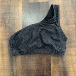 ALBION FIT Midnight Dash Icon Crop Swimsuit Bikini Top Size Medium Photo 3