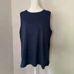 Pact  navy blue cotton tank top size XL Photo 1