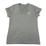 Under Armour Loose Heatgear Plain V-neck Shirt Photo 0