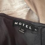 Motel Black Slip Dress Photo 3