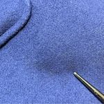 ZARA Woman navy double breasted 5 button military style pea coat sz L Photo 6