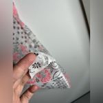 Free People Lightweight Hippie Floral Beachy Linen Semi Sheer Shopper Tote Bag Photo 7