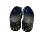 Crocs NWT  Siren Studded Clog Heel Black Women's Size M 13 Goth Rock & Roll Photo 3