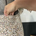 AFRM Jamie Floral Print Open Back Midi Dress Photo 8