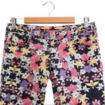 Bongo Vintage Y2K  Jeans Floral Print Straight Leg Junior's 7 Women's Size 8 | 10 Photo 4