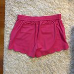 New York & Co. Hot pink scalloped shorts Photo 1