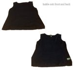 Ralph Lauren LAUREN NAVY BLUE KNIT FRONT POUCH POCKET SLEEVELESS SWEATER (XL) Photo 8