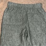 Athleta Voyager Linen Cropped Pant Aspen Olive Green 4 Photo 7