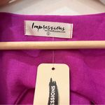 Impressions NWT Pink Lily  Boutique Women Pink fuchsia Romper size small Photo 2