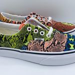 Vans unisex patchwork authentic leopard snake sneakers Photo 3