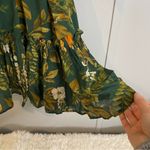 Cara Cara Millbrook Floral Dress in Green Botanical Birds in Size XS Photo 12
