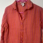 Nicole Miller  New York Blouse For Women Size S 100%‎ Linen (123) Photo 1