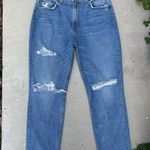 Reformation The Julia High Rise Cigarette Jean in Wash Antigua Denim Size 30 Photo 0