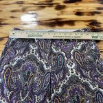 J.Crew Stretch City Fit Paisley Crop Pants Size 2 Beach Preppy Business Casual Photo 2