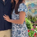 Francesca's Floral Print Sundress Photo 1