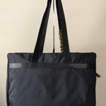 Moschino Large Black Nylon Tote Photo 3