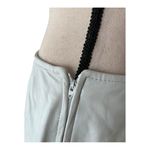 Saks 5th Avenue The Works Saks Fifth Avenue Vintage 80s Leather White Pencil Skirt Size 12 Photo 3