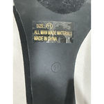 Womans Lulus Black Size 11 Open Toe Tie Ankle Strap High Heel Dress Shoe NWOT Photo 7