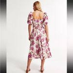 Abercrombie & Fitch  Emerson Poplin Puff Sleeve Midi Dress Size Small Photo 2