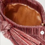 Loeffler Randall NWOT  Rayne Small Pleated Bow Frame Clutch in Metallic Pink Photo 3