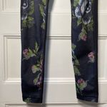 Lululemon Wunder Under Luon Leggings Black Floral Garden Party Sz 4 Photo 7