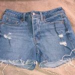 Old Navy 🔹4 for $30 High-Rise OG Straight Distressed Denim Shorts, size 4 Photo 0
