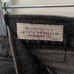 Levi's 501 Bling Womens Jeans Sz 26x26 Black Wash Crystals Silver Stud Custom Photo 8