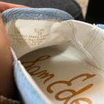 Sam Edelman Womens Evelina Pineapple Sequin Slip On Denim Sneakers Blue 38 Photo 3