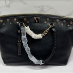 Victoria's Secret Victoria’s Secret black and gold Studded Handbag. Photo 7